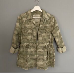 American Eagle Outfitters Green Utility Jacket
